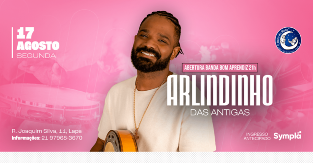 Arlindinho das Antigas (foto do evento)