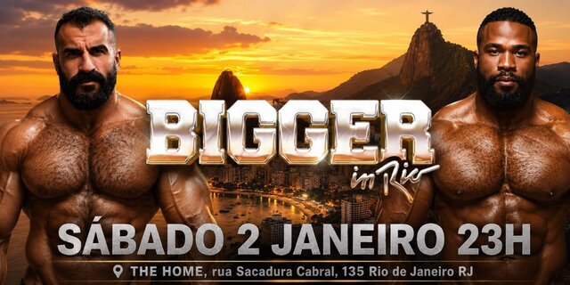 BIGGER in RiO - SÁBADO, 2 JANEIRO 2027 - THE HOME RiO (foto do evento)