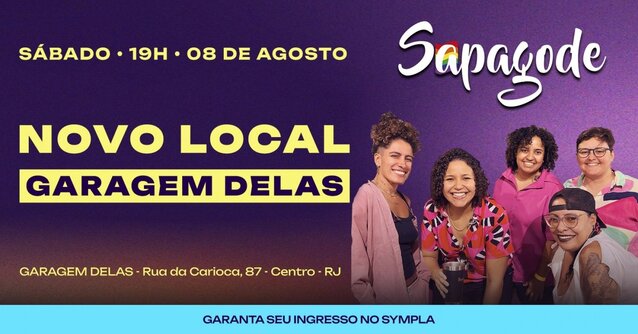 Sapagode na Garagem - NOVO LOCAL - Centro do RJ (foto do evento)