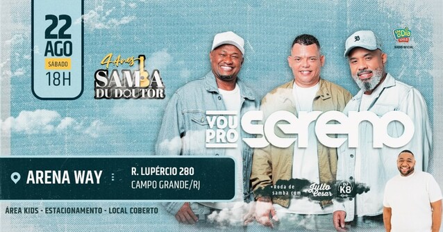 Samba Du Doutor - VOU PRO SERENO (foto do evento)