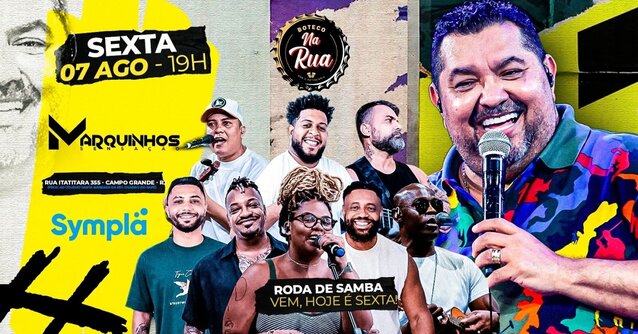 Roda de samba vem, hoje é sexta (foto do evento)