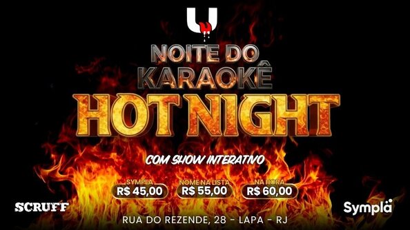 Hotnigt 2.0 c/ karaokê (foto do evento)