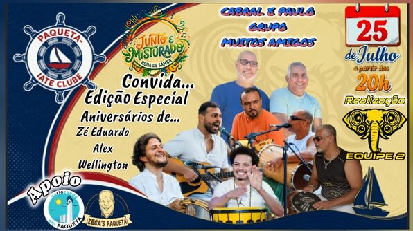 Roda de samba junto e misturado (foto do evento)