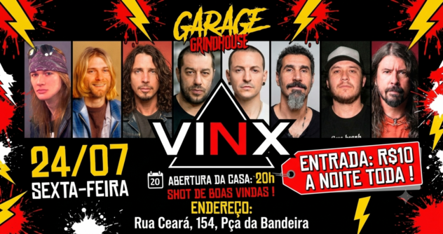 Vinx no garage (foto do evento)