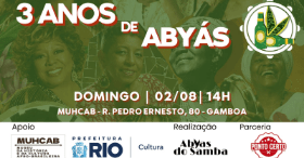 Aniversário de 3 anos das Abyás do Samba (foto do evento)