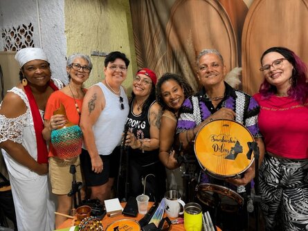 Sambinha Delas no Quintal do Ladeira (foto do evento)