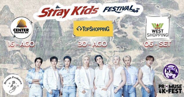 Festival stray kids (foto do evento)