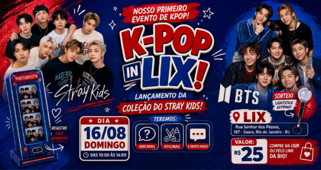 K-pop in lix (foto do evento)