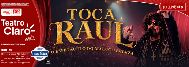 Toca Raul! O Espetáculo do Maluco Beleza (foto do evento)