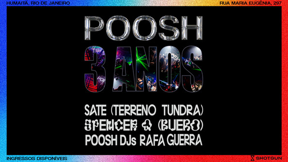Poosh: 3 Anos! (foto do evento)