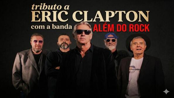 Banda Além do Rock tributo à Eric Clapton (foto do evento)