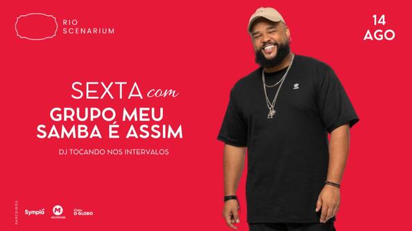 Grupo meu samba é assim no rio scenarium 14.08 (foto do evento)