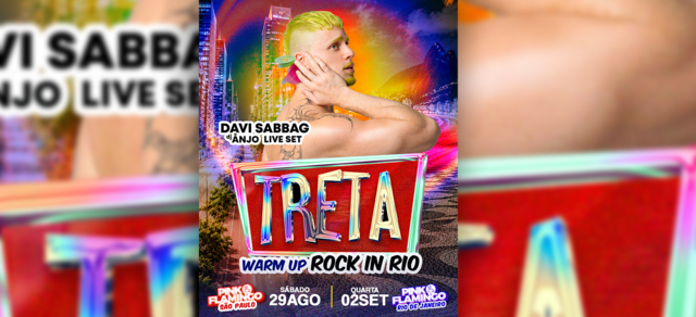 Pink Flamingo Treta Festa com Davi Sabbag (Dj Anjo Live Set)| Quarta 02 de Setembro | 21h (foto do evento)