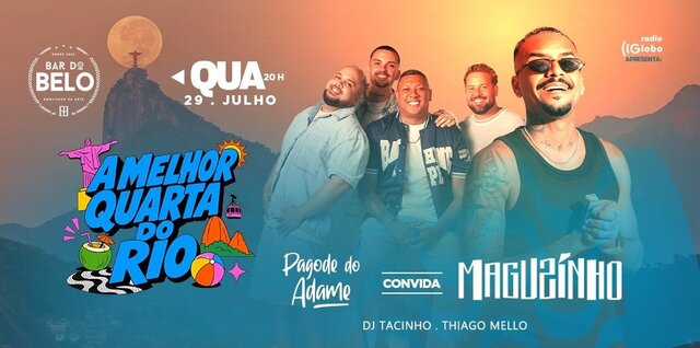 A melhor quarta do rio: pagode do adame convida maguzinho (foto do evento)