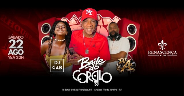 Baile do Corello, no Renascença clube. (foto do evento)