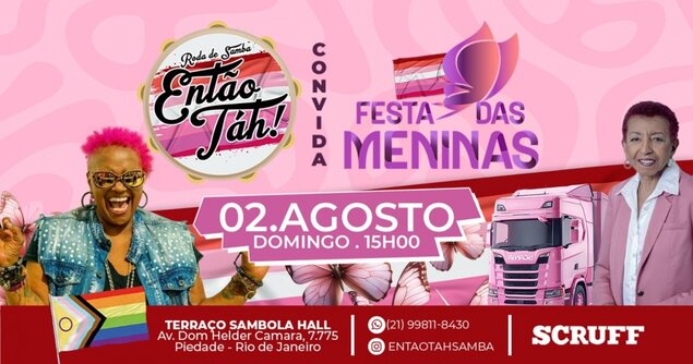 ENTÃO TAH! Convida FESTA das MENINAS (MES DO ORGULHO & VISIBILIDADE LÉSBICA) (foto do evento)