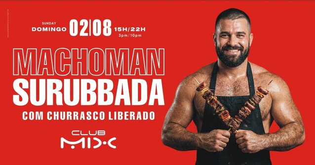 Machoman surubbada (foto do evento)