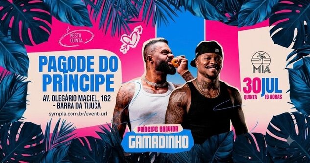 Pagode do principe no mia lounge convida gamadinho (foto do evento)