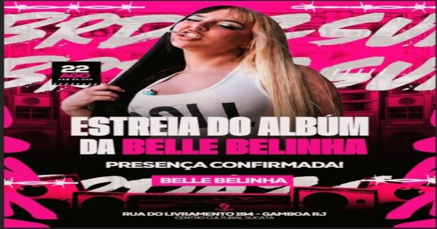 Especial audição do Show do álbum novo Belle Belinha, Edição aniversário do DJ BR da ZSUL. (foto do evento)