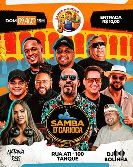 Samba D Carioca no samba de buteco (foto do evento)
