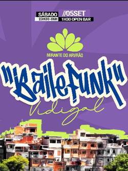 Baile Funk no Mirante do Arvrão (foto do evento)