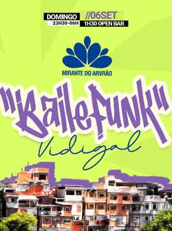 Baile funk no mirante do arvrão (foto do evento)