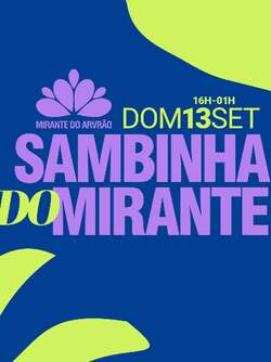 Sambinha do Mirante (foto do evento)
