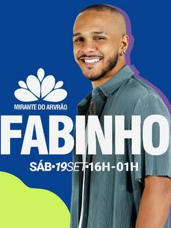 Fabinho no Mirante do Arvrão (foto do evento)