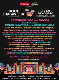 Doce maravilha - a festa da música brasileira (foto do evento)
