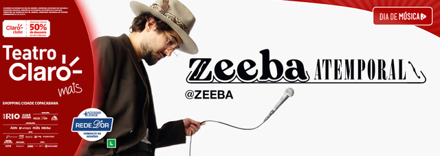 Zeeba Atemporal (foto do evento)