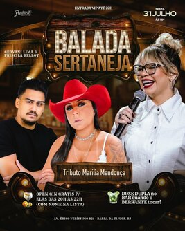 Balada Sertaneja - 31/07/26 (foto do evento)