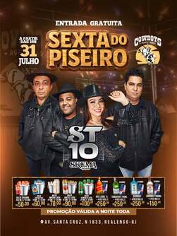 Sexta do Piseiro no Cowboys - 31/07/26 (foto do evento)