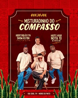 Misturadinho do Compasso no Bar do Omar - 30/07/26 (foto do evento)