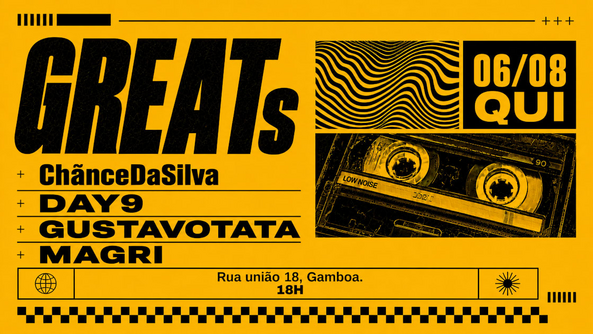 Greats No Baiúca | Qui 06/08 (foto do evento)