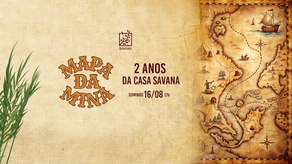 Mapa Da Mina Na Casa Savana (foto do evento)
