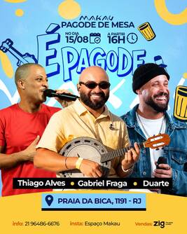 É pagode (foto do evento)