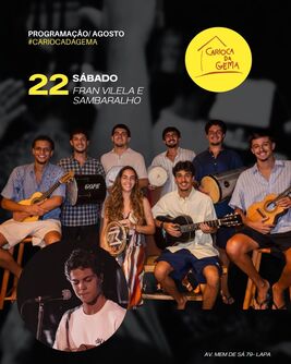 Fran Vilela e Sambaralho -22/08 (foto do evento)