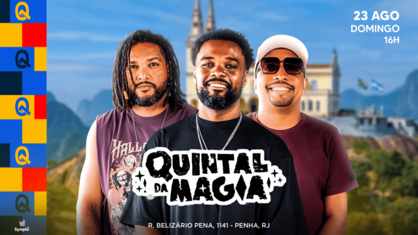 QUINTAL DA MAGIA na BATUQ!! (foto do evento)