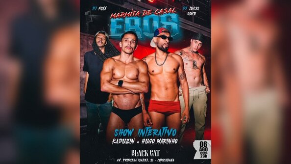 Black Cat: EROS | Quinta, 06 de agosto - 23h (foto do evento)