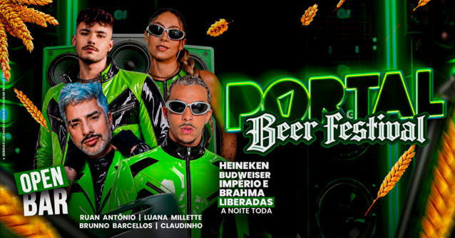 07/08 - portal rio - beer festival / mega open bar + bud, heineken, império e brahma free (foto do evento)