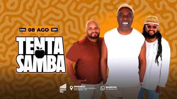 PAGOFUNK com TENTA SAMBA + DJS FUNK, HIP HOP E AFROBEAT (foto do evento)