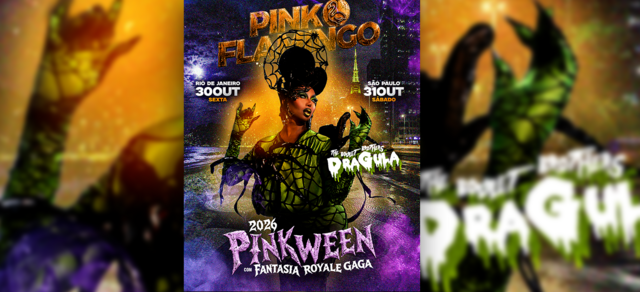 Pink Flamingo Halloween com Fantasia (Dragula)|Sexta , 30 de Outubro (foto do evento)