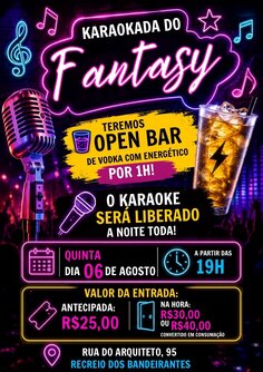 Fantasy - karaoke (foto do evento)
