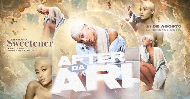 After da Ari / 8 anos do álbum Sweetener + set especial Demi Lovato (foto do evento)