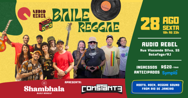 Shambhala e Constante na Audio Rebel (foto do evento)