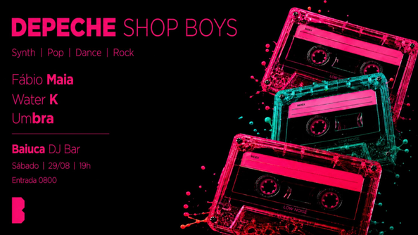 Depeche Shop Boys - Entrada 0800 (foto do evento)