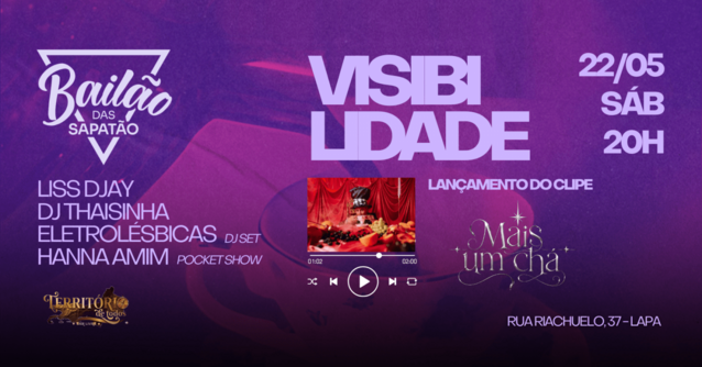 Bailão da Visibilidade c/ Lançamento Clipe Hanna Amim (foto do evento)
