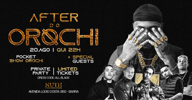 After do orochi (foto do evento)