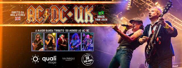 ACDC UK no Qualistage - RJ - 09/10/2026 (foto do evento)