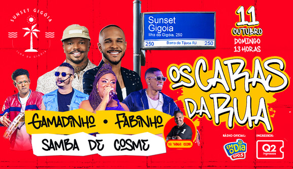 Os caras da rua (foto do evento)